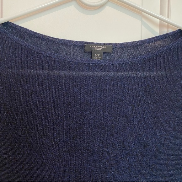 Ann Taylor Shimmery Sheer Sweater - Picture 5 of 5